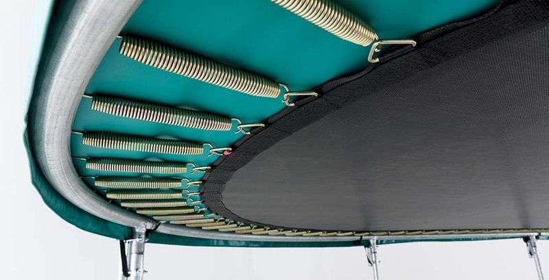 Berg Champion 520 Trampoline Green With Safety Net Comfort