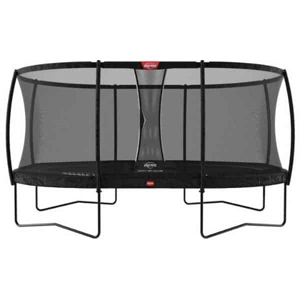Berg grand champion trampoline 520 black with safety net deluxe