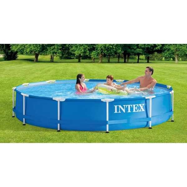 Intex 28212 12ft metal frame pool