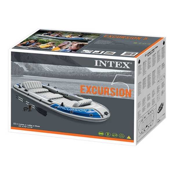 Intex 68325 excursion 5 boat set