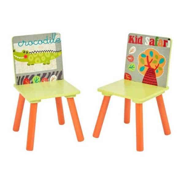 Kid safari table and chair set