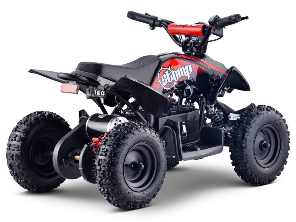 Stomp Electric Kids Quad 800w Kids ATV Red