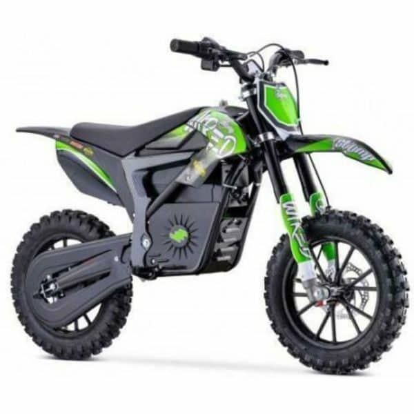 Stomp electric motorbike pit bike wired electric 500w 36v green