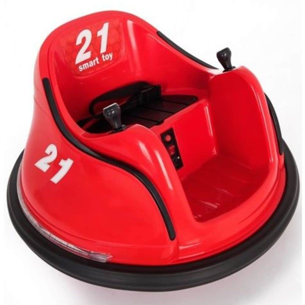 Kids waltzer bumper car 2022 model 12v battery electric - red