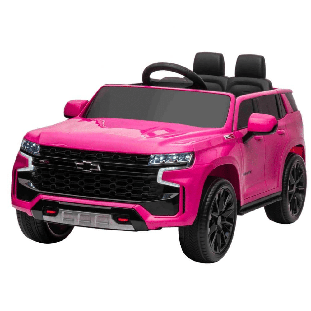 12v chevrolet silverado kids ride on truck - pink