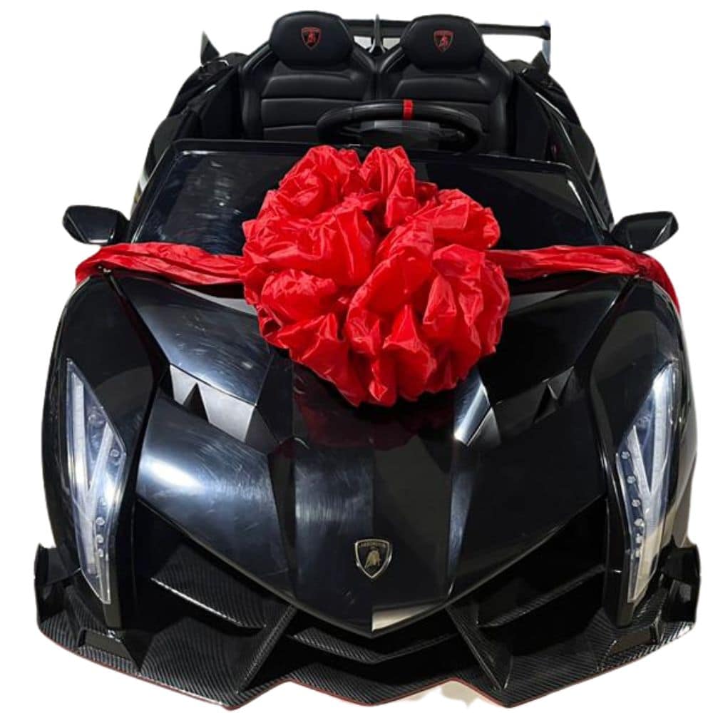 Huge ride on gift bow - 30cm wide gift bow 85cm tails