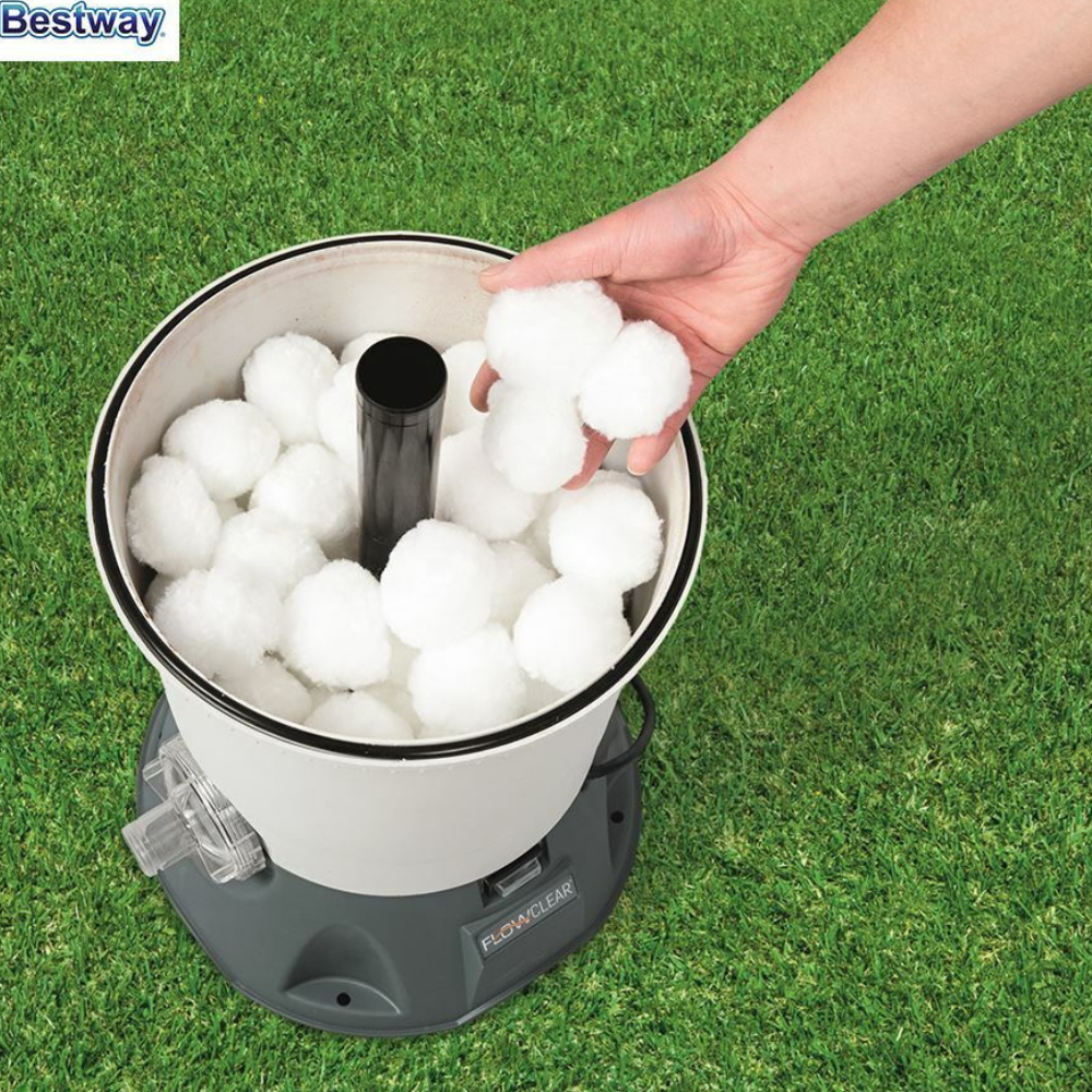 Cotton Balls For Pool Filter – Filter Media, Polysphere Beads