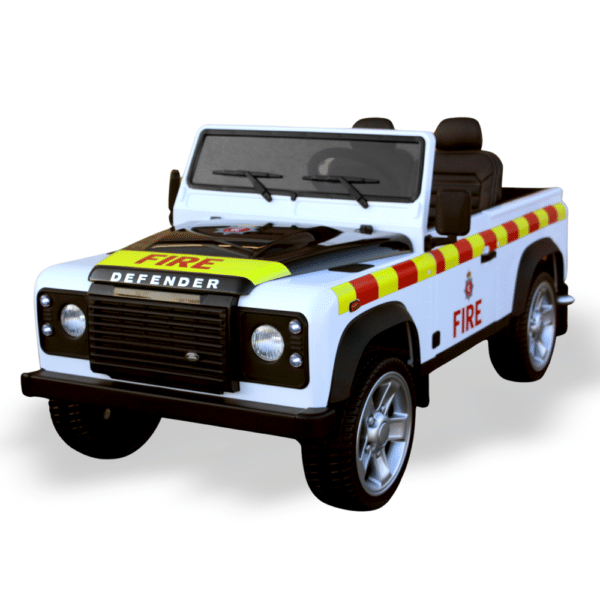 Kids land rover defender 90 24v 4wd version 2 - fire service