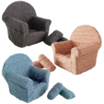Baby mini armchair prop