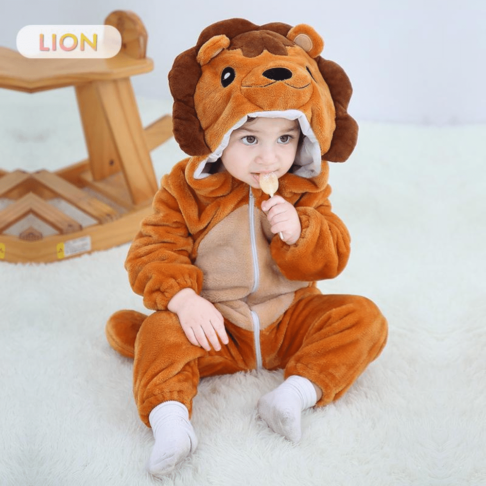 Lion baby romper 3-18 months