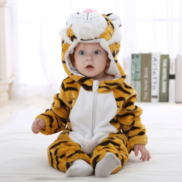 Tiger cub baby romper 3 -18 months