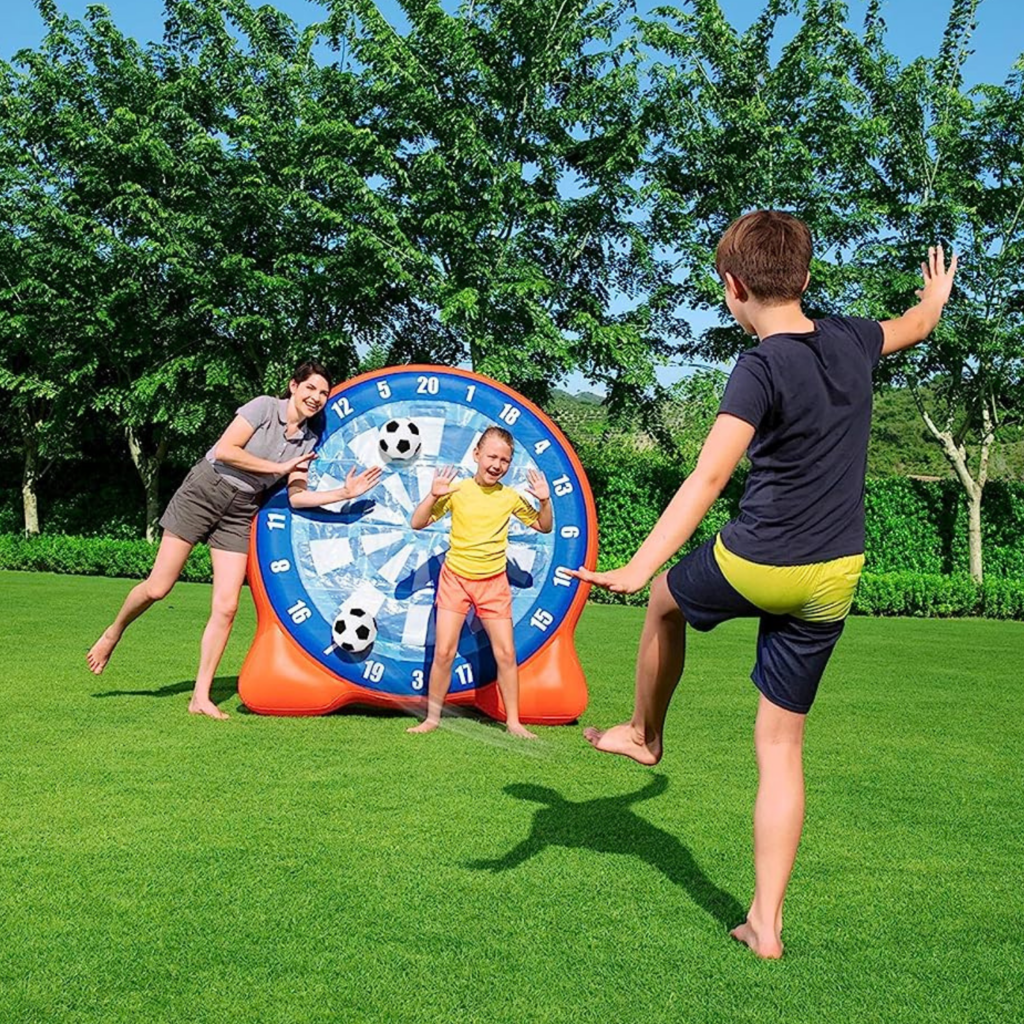 Bestway 52307 All Star Kickball Inflatable Dartboard Outside Play