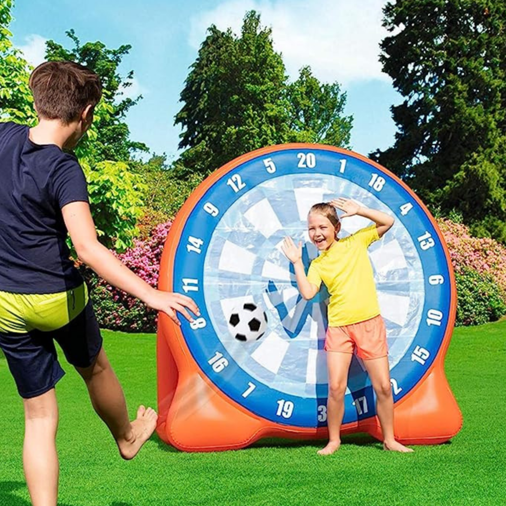 Bestway 52307 All Star Kickball Inflatable Dartboard Outside Play