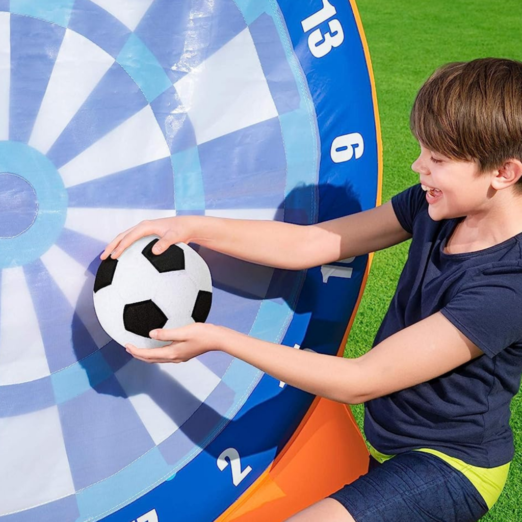 Bestway 52307 All Star Kickball Inflatable Dartboard Outside Play
