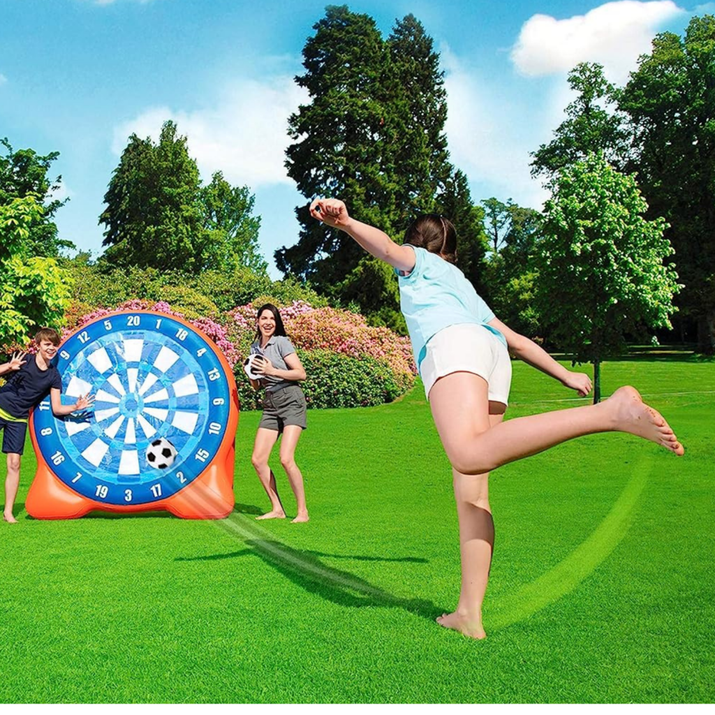 Bestway 52307 All Star Kickball Inflatable Dartboard Outside Play