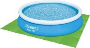 Bestway Flowclear interlocking pool floor tiles green Buying an above ground pool