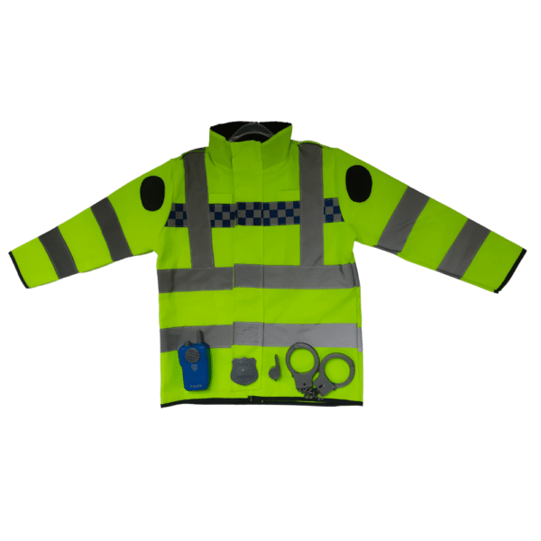 Emergency services hi vis jacket dressing up costume