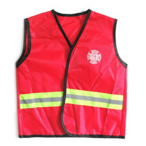 Fire rescue vest dressing up costume and accessories
