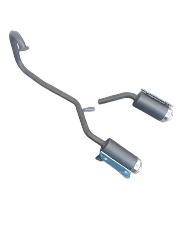 49cc quad bike 2 piece exhaust