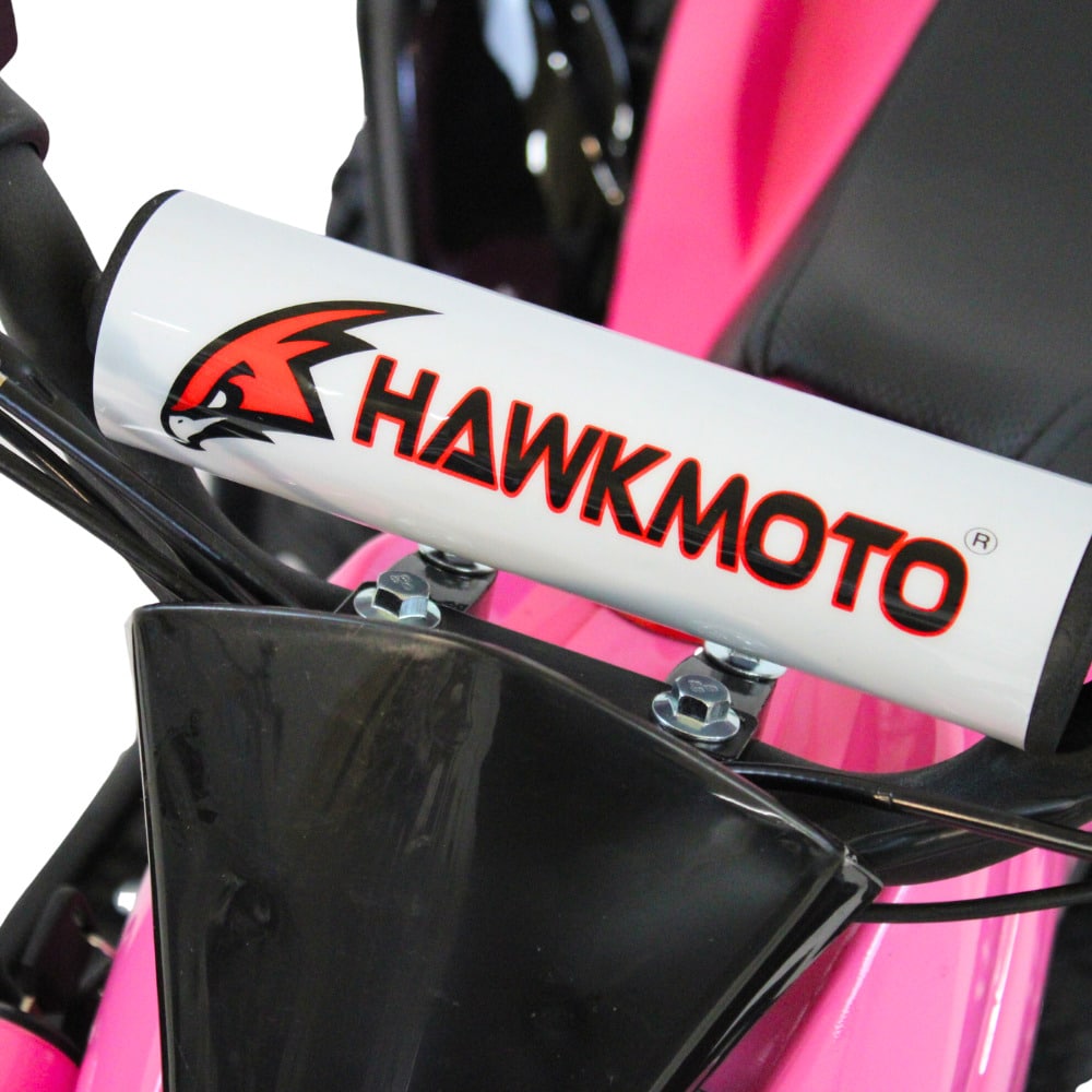 Hawkmoto electric kids quad bike el-1000 1000w 36v pink