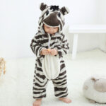 Zebra baby romper 3-12 months