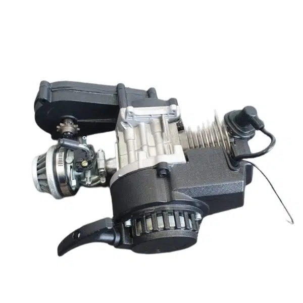 49cc engine upgraded carb and easy pull start