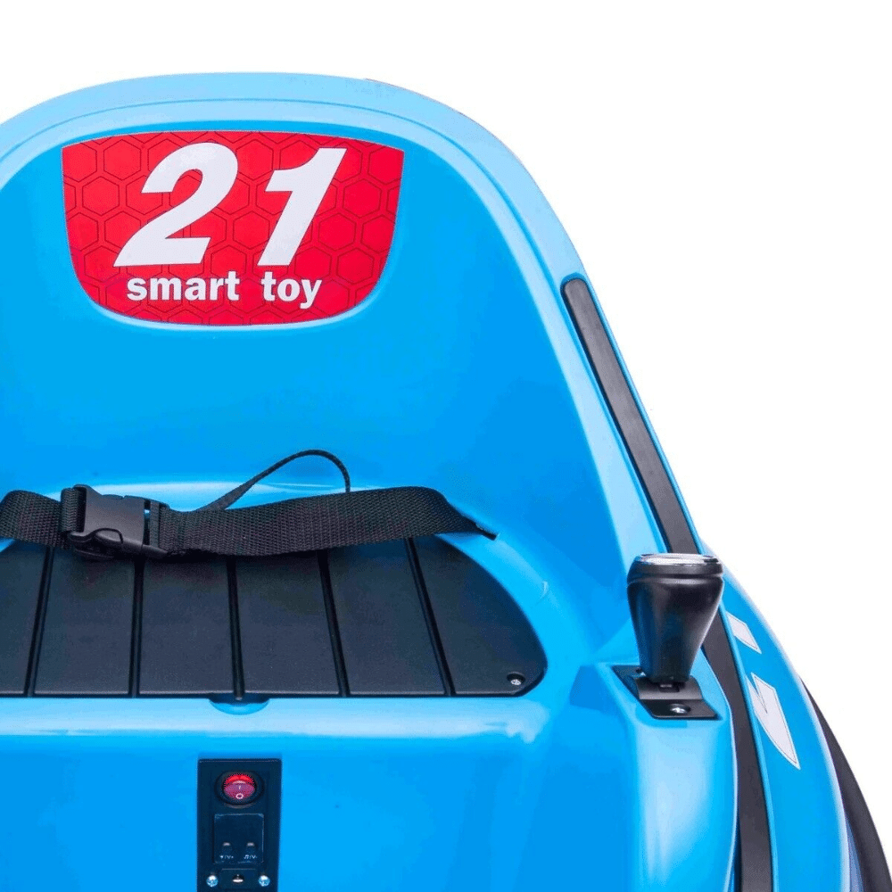 Kids waltzer bumper car 2022 model 12v battery electric - blue