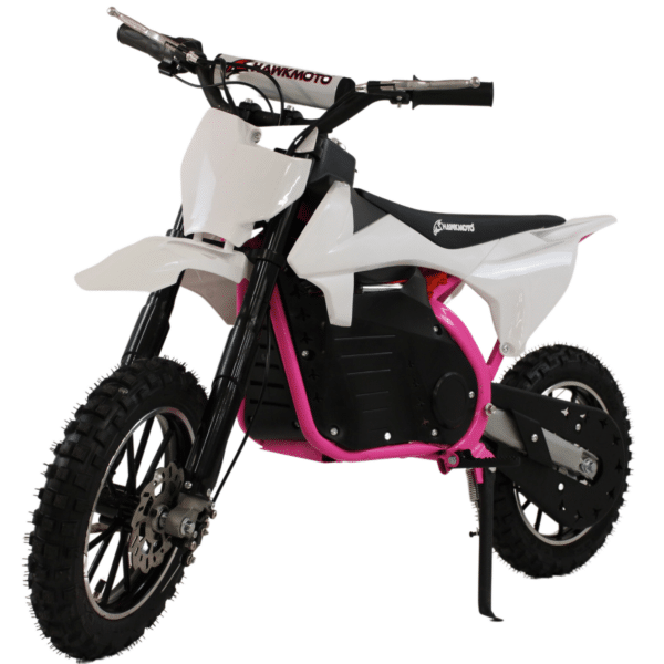 Hawkmoto 36v kids electric mini dirt bike mini pit bike 1000w white (copy)