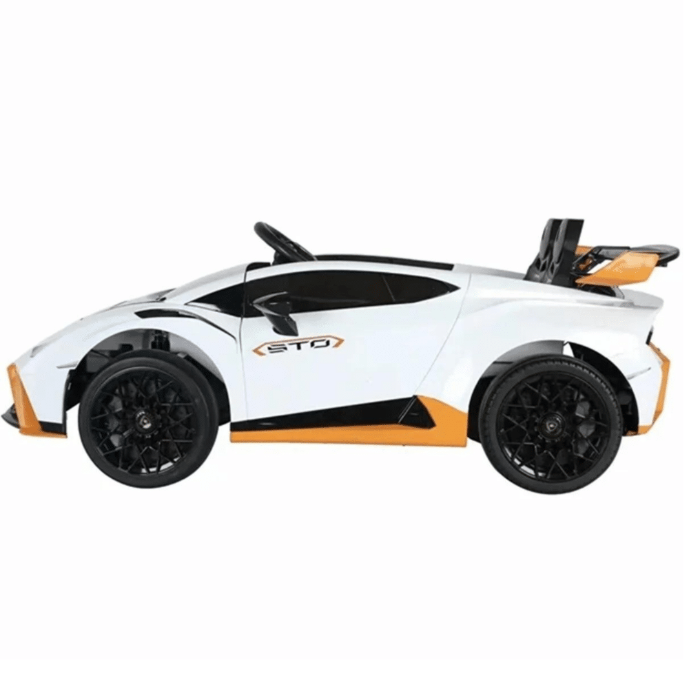 Lamborghini huracan sto electric 24v children ride on car with remote - white