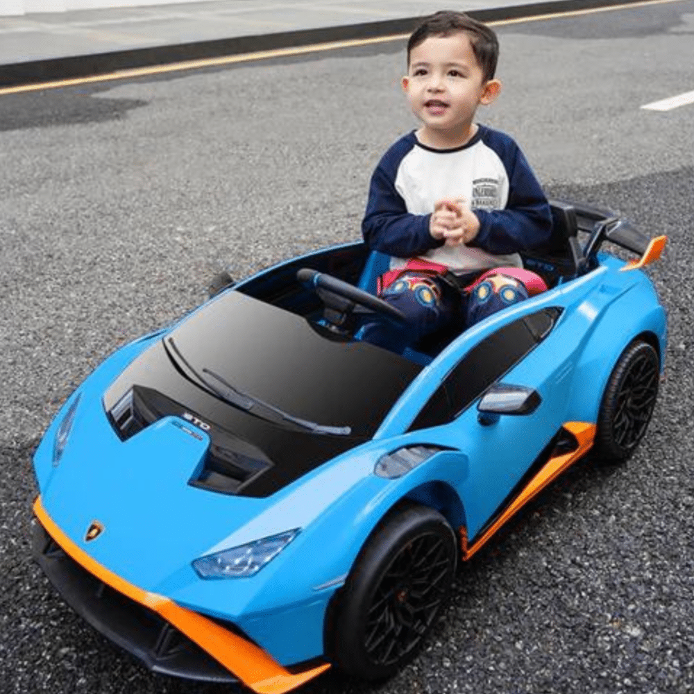 Lamborghini huracan sto electric 24v children ride on car with remote - green (copy)