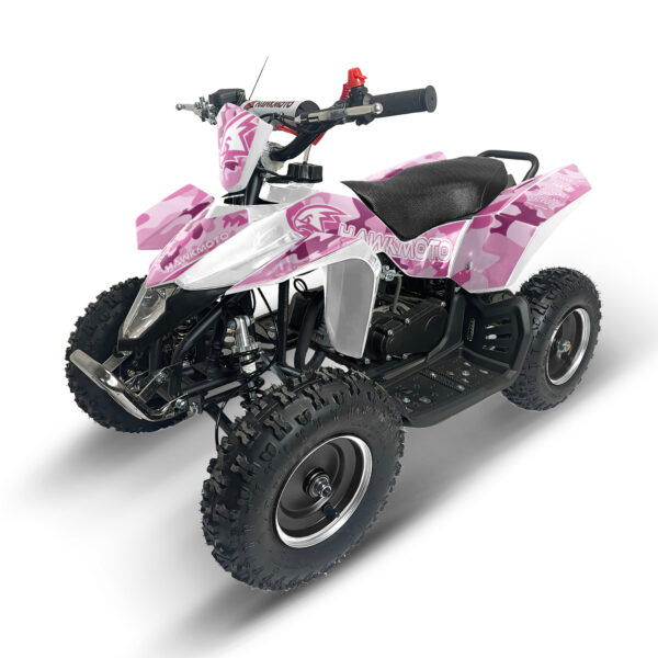 Hawkmoto sx-49r avenger v2 50cc mini kids quad bike white assembled - stealth (copy)