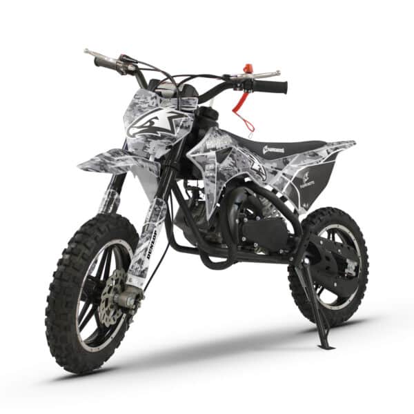 Hawkmoto mayhem v2 50cc kids mini dirt bike - digital camo