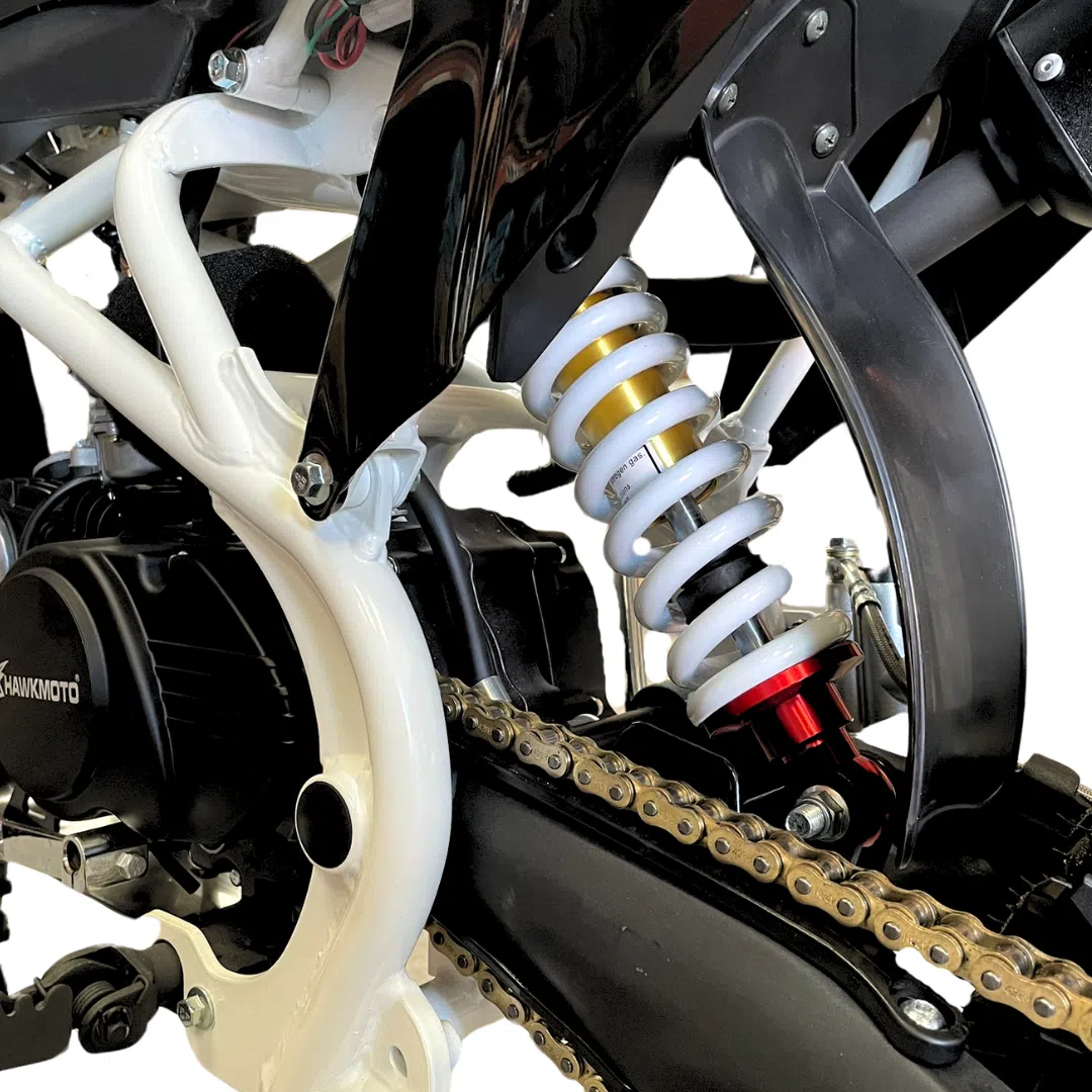 Hawkmoto hmx pro 125cc semi automatic kids pit bike 17/14 - horizon