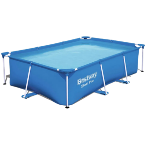 Bestway 56401 7.3ft Steel Pro Rectangular Frame Pool 221x150x43cm